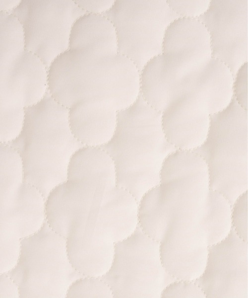 PUPPAPUPO（プッパプーポ）の「【撥水】 洗える ノーカラー キルティング ジャケット（ブルゾン・キッズ・モカ/グレイッシュベージュ/アイボリー・80/90/100/110）」の13枚目の写真