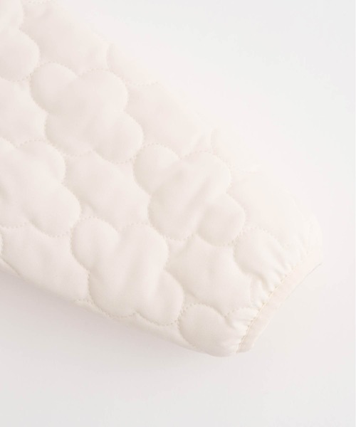 PUPPAPUPO（プッパプーポ）の「【撥水】 洗える ノーカラー キルティング ジャケット（ブルゾン・キッズ・モカ/グレイッシュベージュ/アイボリー・80/90/100/110）」の22枚目の写真