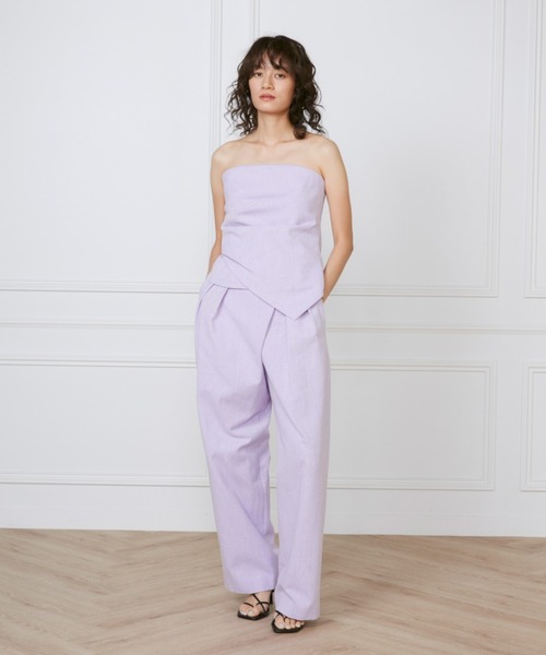 INED（イネド）の「ラップパンツ《la veille by SUPERIOR CLOSET》（その他パンツ・レディース・パープル・9号/11号/7号）」の17枚目の写真