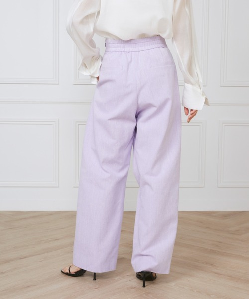 INED（イネド）の「ラップパンツ《la veille by SUPERIOR CLOSET》（その他パンツ・レディース・パープル・9号/11号/7号）」の8枚目の写真