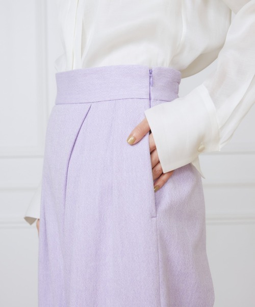 INED（イネド）の「ラップパンツ《la veille by SUPERIOR CLOSET》（その他パンツ・レディース・パープル・9号/11号/7号）」の10枚目の写真