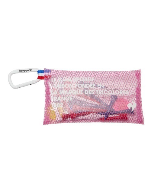 le coq sportif GOLF（ルコックスポルティフゴルフ）の「ゴルフ小物 スターターセット（ゴルフグッズ・レディース・ホワイト/ピンク/ブルー・F）」の2枚目の写真