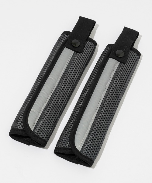 MKD.ZAKKA（エムケーディーザッカ）の「ランドセル肩パッド 3層構造 通気性メッシュ 安全反射材付 肩ベルト固定でズレない（ランドセル・キッズ・スカイブルー/ブラック/ラベンダー/ネイビー・FREE）」の2枚目の写真