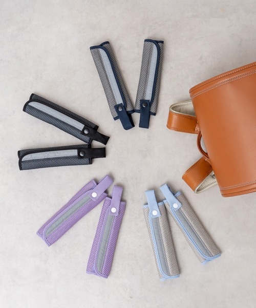 MKD.ZAKKA（エムケーディーザッカ）の「ランドセル肩パッド 3層構造 通気性メッシュ 安全反射材付 肩ベルト固定でズレない（ランドセル・キッズ・スカイブルー/ブラック/ラベンダー/ネイビー・FREE）」の14枚目の写真