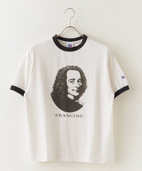 Russell Athletic(ラッセルアスレティック)の「Russell Athletic/ラッセルアスレティック Kids Tri-Blend Classic Ringer Tシャツ 3色展開 秋物 秋服 2026年秋冬(Tシャツ/カットソー・レディース・コーラル/イエロー/ホワイト・S)」の12枚目の写真