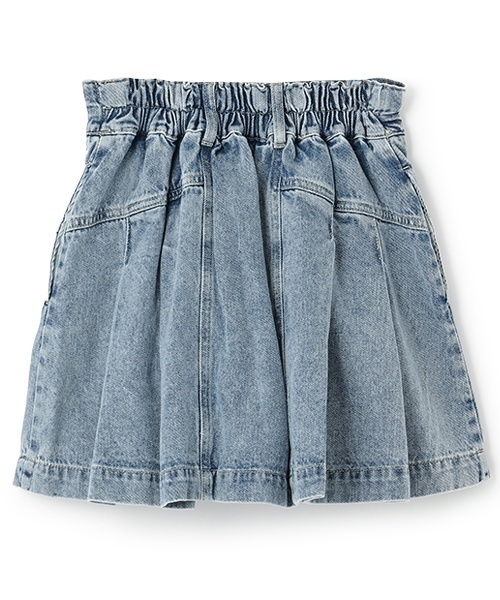 LOVETOXIC（ラブトキシック）の「美脚見えデニムプリーツスカパン（スカート・キッズ・グレー/ブルー/ライトブルー・L/SS/S/M）」の10枚目の写真