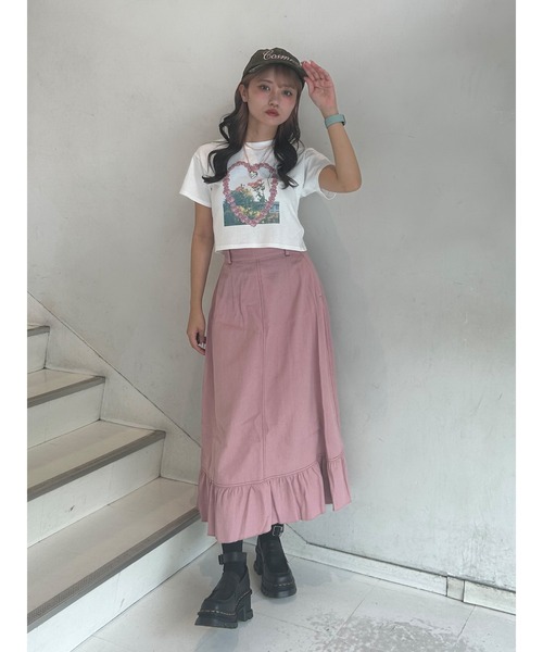 【サービス品@880〜】ピンクルテア セール】マルチWAYセットアップ デニムジャケット Aラインスカート