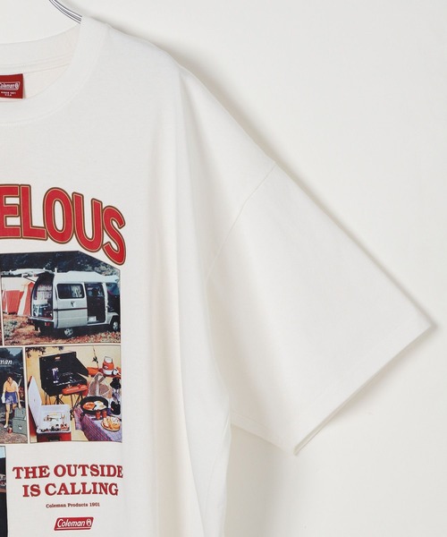 COLEMAN（コールマン）の「【Coleman×TAKEDA BBQwith BAYFLOW】フロントプリントTシャツ（Tシャツ/カットソー・メンズ・ホワイト/ブラック・MEDIUM/LARGE）」の17枚目の写真