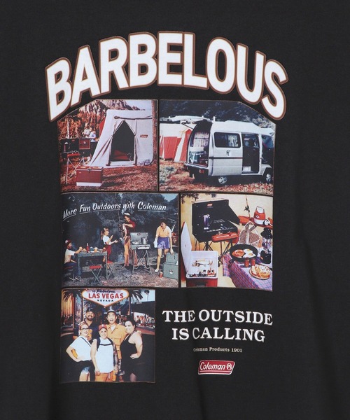 COLEMAN（コールマン）の「【Coleman×TAKEDA BBQwith BAYFLOW】フロントプリントTシャツ（Tシャツ/カットソー・メンズ・ホワイト/ブラック・MEDIUM/LARGE）」の20枚目の写真