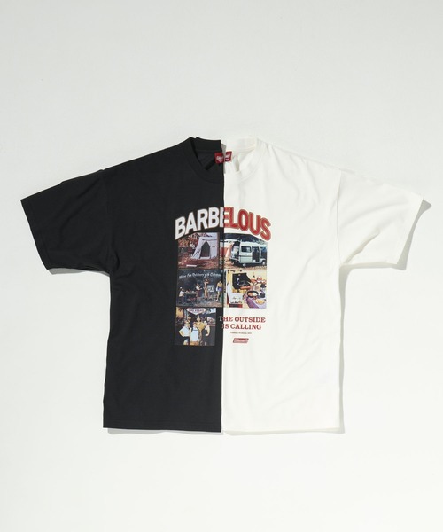 COLEMAN（コールマン）の「【Coleman×TAKEDA BBQwith BAYFLOW】フロントプリントTシャツ（Tシャツ/カットソー・メンズ・ホワイト/ブラック・MEDIUM/LARGE）」の3枚目の写真