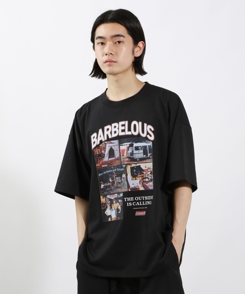 COLEMAN（コールマン）の「【Coleman×TAKEDA BBQwith BAYFLOW】フロントプリントTシャツ（Tシャツ/カットソー・メンズ・ホワイト/ブラック・MEDIUM/LARGE）」の11枚目の写真