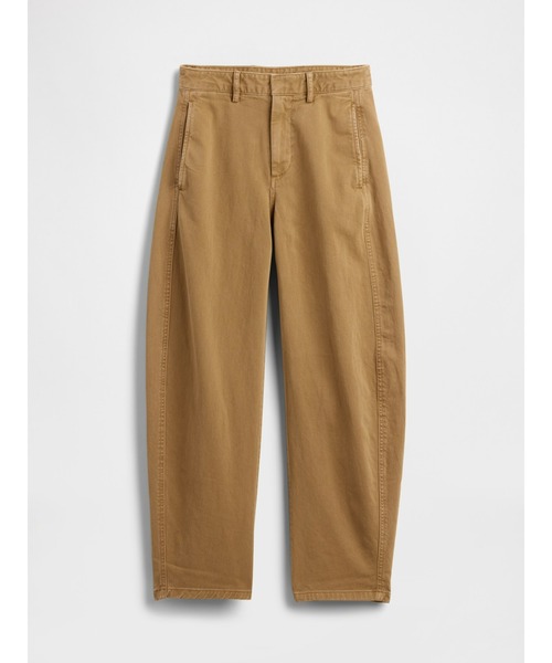 GAP(ギャップ)の「ミッドライズ ツイル バレルパンツ(その他パンツ・レディース・ブラウン/カーキ/ブラック/アイボリー・00/0/2/4/6/8/10/000)」の19枚目の写真