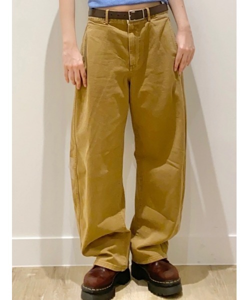 GAP(ギャップ)の「ミッドライズ ツイル バレルパンツ(その他パンツ・レディース・ブラウン/カーキ/ブラック/アイボリー・00/0/2/4/6/8/10/000)」の19枚目の写真