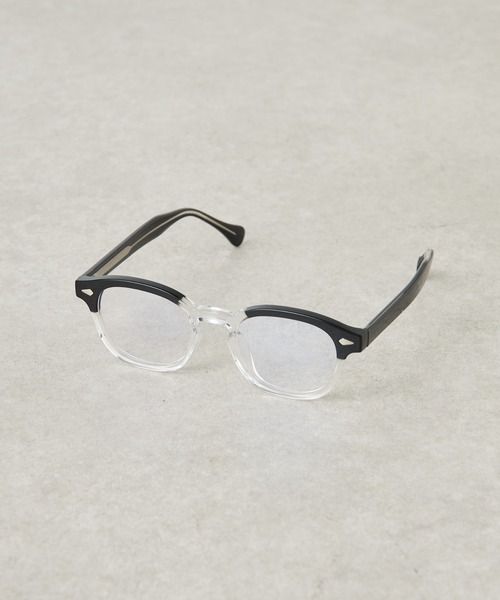 PAPILLONNER(パピヨネ)の「クリアコンビメガネ(メガネ・レディース・ベージュ/ブラック・FREE)」の4枚目の写真