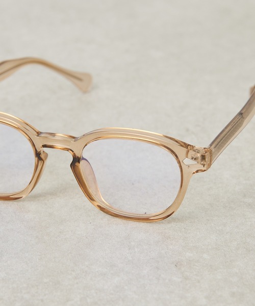 PAPILLONNER(パピヨネ)の「クリアコンビメガネ(メガネ・レディース・ベージュ/ブラック・FREE)」の8枚目の写真