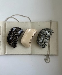 lawgy(EW[)semicircle hair clip / Z~T[NwANbv(ob^/wANbv)
