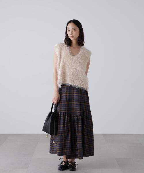 ニット セーター 「ＭＦＭ」ふわふわノースリニット レディース ◇〈MFM〉ふわふわノースリニット（ニット/セーター