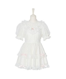Fiorforte | Rosy doll lace onepiece(ワンピース)