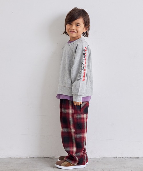 セール】スリーブプリントスウェット（スウェット）｜MARKEY'S