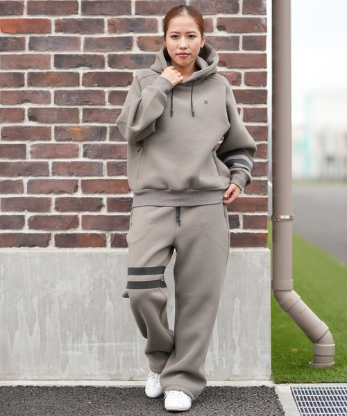 Hurley (ハーレー)の「Hurley/ハーレー パーカー PHANTOMシリーズ セットアップ対応 WUFF252001(パーカー・レディース・オフホワイト/ブラック/カーキブラウン・S)」の9枚目の写真