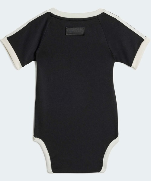 adidas（アディダス）の「adidas ディズニー スリーストライプス ボディシャツ キッズ / アディダスオリジナルス adidas Originals（ロンパース・キッズ・ブラック・60/70/80/90）」の2枚目の写真