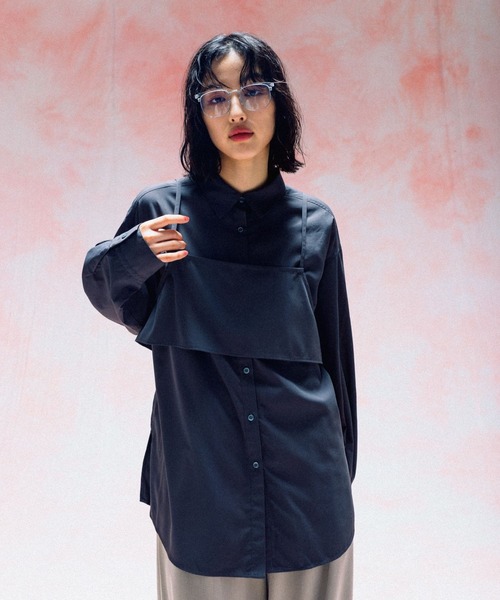 LEPSIM（レプシィム）の「キャミセットシャツ《2点セット》 577836