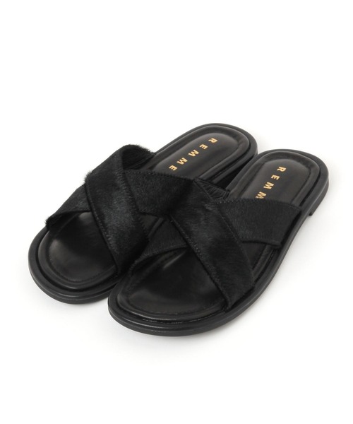 Elura（エルーラ）の「REMMEクロスサンダル《一部店舗限定》/329519（サンダル・レディース・ブラック・SMALL/MEDIUM/LARGE）」の8枚目の写真