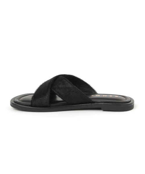 Elura（エルーラ）の「REMMEクロスサンダル《一部店舗限定》/329519（サンダル・レディース・ブラック・SMALL/MEDIUM/LARGE）」の9枚目の写真