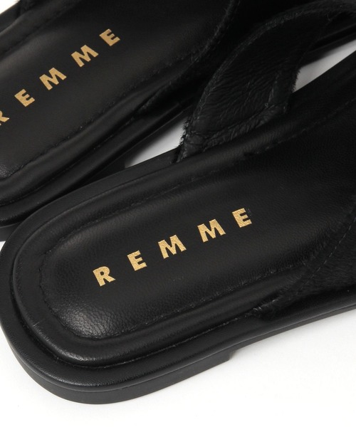 Elura（エルーラ）の「REMMEクロスサンダル《一部店舗限定》/329519（サンダル・レディース・ブラック・SMALL/MEDIUM/LARGE）」の14枚目の写真