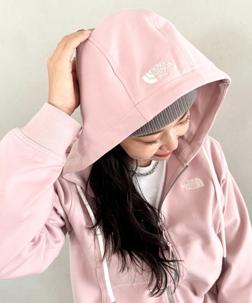 み*ん様 ノースフェイス スウェット ジップパーカー L レディース ピンク み*ん様 ノースフェイス スウェット ジップパーカー L レディース