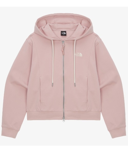 み*ん様 ノースフェイス スウェット ジップパーカー L レディース ピンク セール】国内未発売 THE NORTH FACE(ザ・ノースフェイス)/ワン