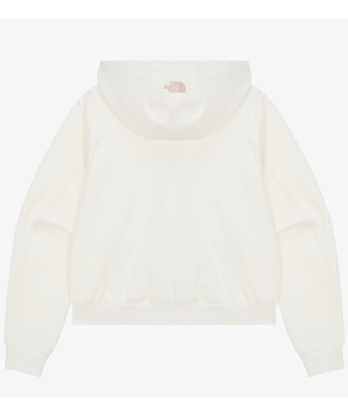 THE NORTH FACE（ザノースフェイス）の「国内未発売 THE NORTH FACE(ザ・ノースフェイス)/ワンポイント ロゴ刺繍 ダブルジップパーカー フーディ ショート丈/W'S VELUNA HOOD ZIP UP（パーカー・レディース・クリーム/ピンク/ブラック・S/L/M）」の17枚目の写真