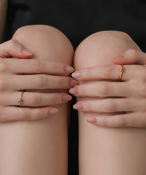 muku(ムク)の「RING/KNOT WIRE(リング・レディース・ゴールド/シルバー・11)」の2枚目の写真