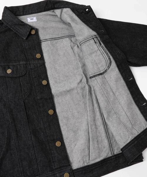 URBAN RESEARCH ROSSO WOMEN（アーバンリサーチ　ロッソ）の「『別注』Lee101 ×ROSSO　JACKET（デニムジャケット・レディース・ブラック・FREE）」の12枚目の写真