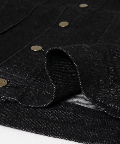 URBAN RESEARCH ROSSO WOMEN（アーバンリサーチ　ロッソ）の「『別注』Lee101 ×ROSSO　JACKET（デニムジャケット・レディース・ブラック・FREE）」の14枚目の写真