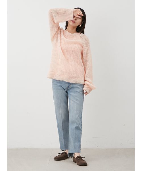 タンクSETローゲージモヘアルーズプルオーバー（ニット/セーター