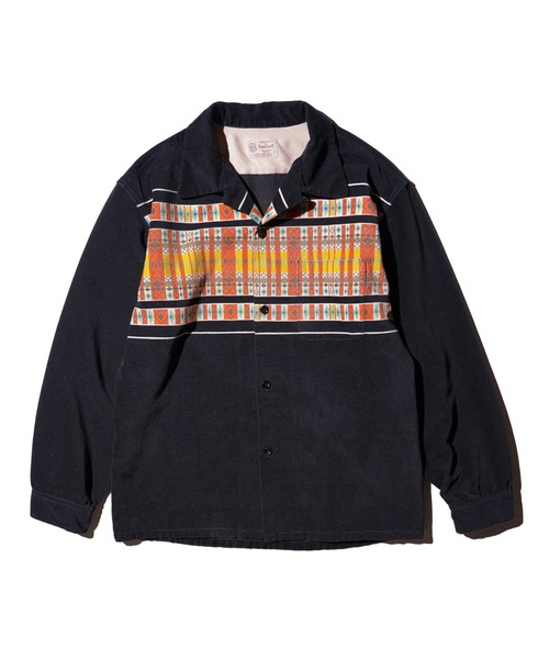 TOWNCRAFT / タウンクラフト VINTAGE CORDUROY SHIRTS ネイティブ柄