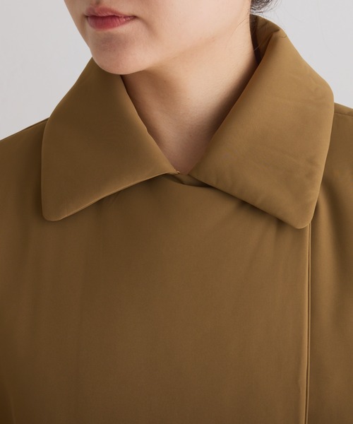 COLLAGE GALLARDAGALANTE（コラージュガリャルダガランテ）の「ウォッシャブル中綿ジャケット（その他アウター・レディース・キャメル/ブラック・FREE）」の6枚目の写真