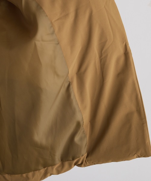 COLLAGE GALLARDAGALANTE（コラージュガリャルダガランテ）の「ウォッシャブル中綿ジャケット（その他アウター・レディース・キャメル/ブラック・FREE）」の13枚目の写真