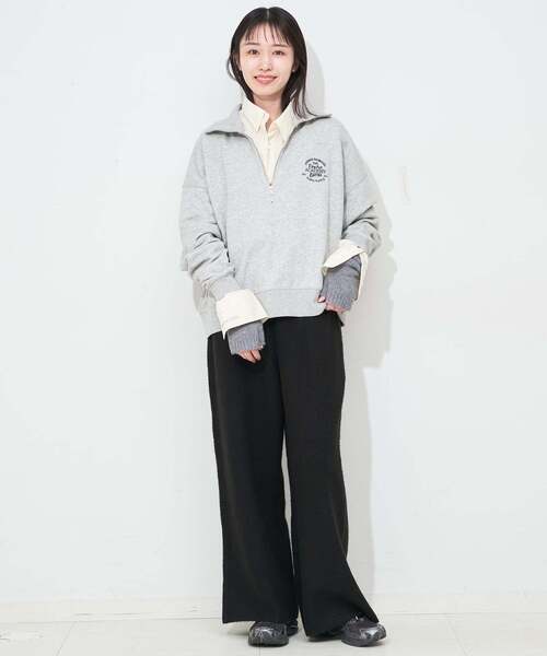 SLOBE IENA（スローブイエナ）の「《WEB限定/追加》HAPPYCOLOR SHIRT（シャツ/ブラウス・レディース・ブラウン/サックスブルー/ピンク/イエロー/ライトグリーン・FREE）」の10枚目の写真