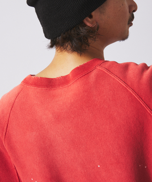Champion(チャンピオン)の「CHAMPION / チャンピオン 別注 リバースウィーブ(R) オーバーダイ スウェット(スウェット・メンズ・ブラック系その他/Red/シャーベット/スカイブルー/バーガンディー・MEDIUM/LARGE/X-LARGE)」の17枚目の写真