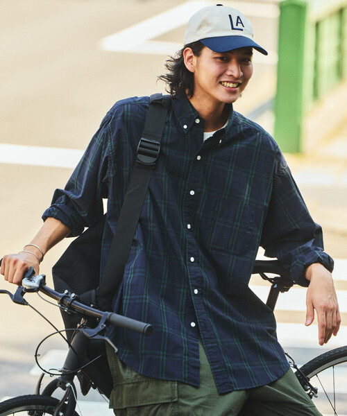 NAUTICA（ノーティカ）の「NAUTICA/ノーティカ ヴィンテージライク ブロードBDシャツ（シャツ/ブラウス・メンズ・サックスブルー/ネイビー/ブラック/グリーン/ホワイト・X-LARGE/MEDIUM/LARGE）」の9枚目の写真