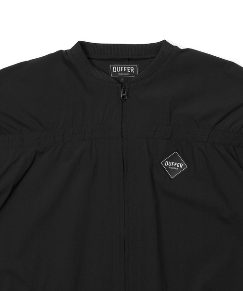 The DUFFER of ST.GEORGE（ザダファーオブセントジョージ）の「〔BLACK LABEL〕SETUP ACTION GATHER CORDURA BLOUSON：セットアップ アクションギャザー ナイロンブルゾン（ナイロンジャケット・メンズ・ブラック・X-LARGE/LARGE/MEDIUM/SMALL）」の8枚目の写真