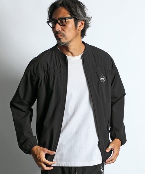 The DUFFER of ST.GEORGE（ザダファーオブセントジョージ）の「〔BLACK LABEL〕SETUP ACTION GATHER CORDURA BLOUSON：セットアップ アクションギャザー ナイロンブルゾン（ナイロンジャケット・メンズ・ブラック・X-LARGE/LARGE/MEDIUM/SMALL）」の2枚目の写真