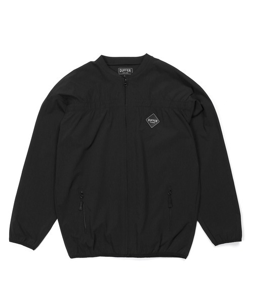 The DUFFER of ST.GEORGE（ザダファーオブセントジョージ）の「〔BLACK LABEL〕SETUP ACTION GATHER CORDURA BLOUSON：セットアップ アクションギャザー ナイロンブルゾン（ナイロンジャケット・メンズ・ブラック・X-LARGE/LARGE/MEDIUM/SMALL）」の7枚目の写真