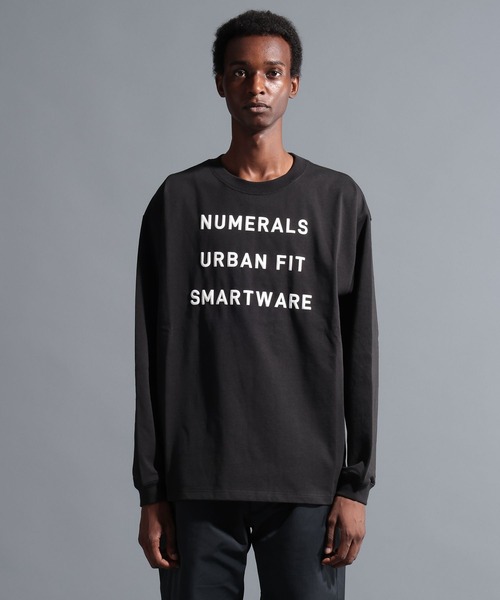 NUMERALS（ヌメラルズ）の「【NUMERALS】フロントプリントロングスリーブTEE（Tシャツ/カットソー・メンズ・オフホワイト/ピンク/ブラック・LARGE/MEDIUM）」の20枚目の写真