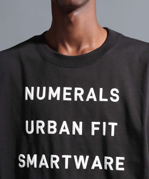 NUMERALS（ヌメラルズ）の「【NUMERALS】フロントプリントロングスリーブTEE（Tシャツ/カットソー・メンズ・オフホワイト/ピンク/ブラック・LARGE/MEDIUM）」の12枚目の写真