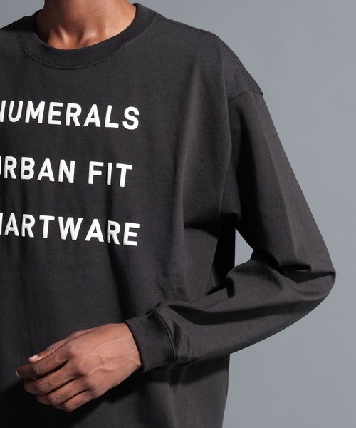 NUMERALS（ヌメラルズ）の「【NUMERALS】フロントプリントロングスリーブTEE（Tシャツ/カットソー・メンズ・オフホワイト/ピンク/ブラック・LARGE/MEDIUM）」の13枚目の写真