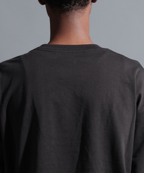 NUMERALS（ヌメラルズ）の「【NUMERALS】フロントプリントロングスリーブTEE（Tシャツ/カットソー・メンズ・オフホワイト/ピンク/ブラック・LARGE/MEDIUM）」の15枚目の写真