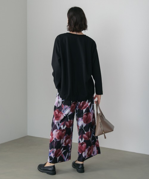 Bou Jeloud（ブージュルード）の「シルキーダンボールサイドファスナープルオーバー（スウェット・レディース・オフホワイト/杢グレー/ブラック/オレンジ・FREE）」の20枚目の写真